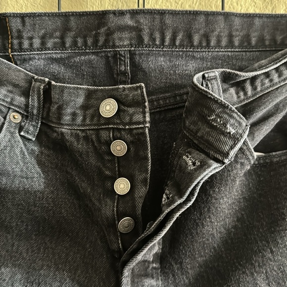 Vintage button fly 401 jeans - Picture 4 of 7